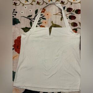 torrid White V-Notch Halter Camisole